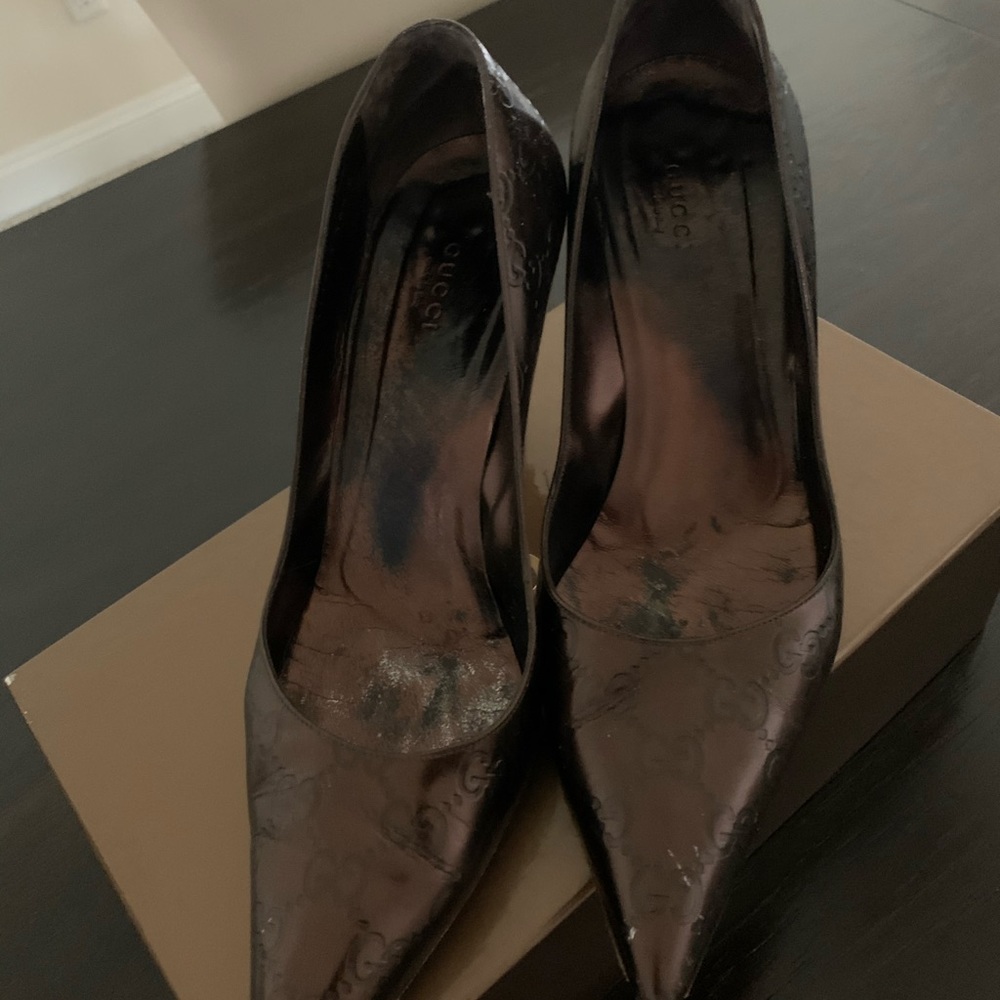 Women’s Gucci Pump Brown